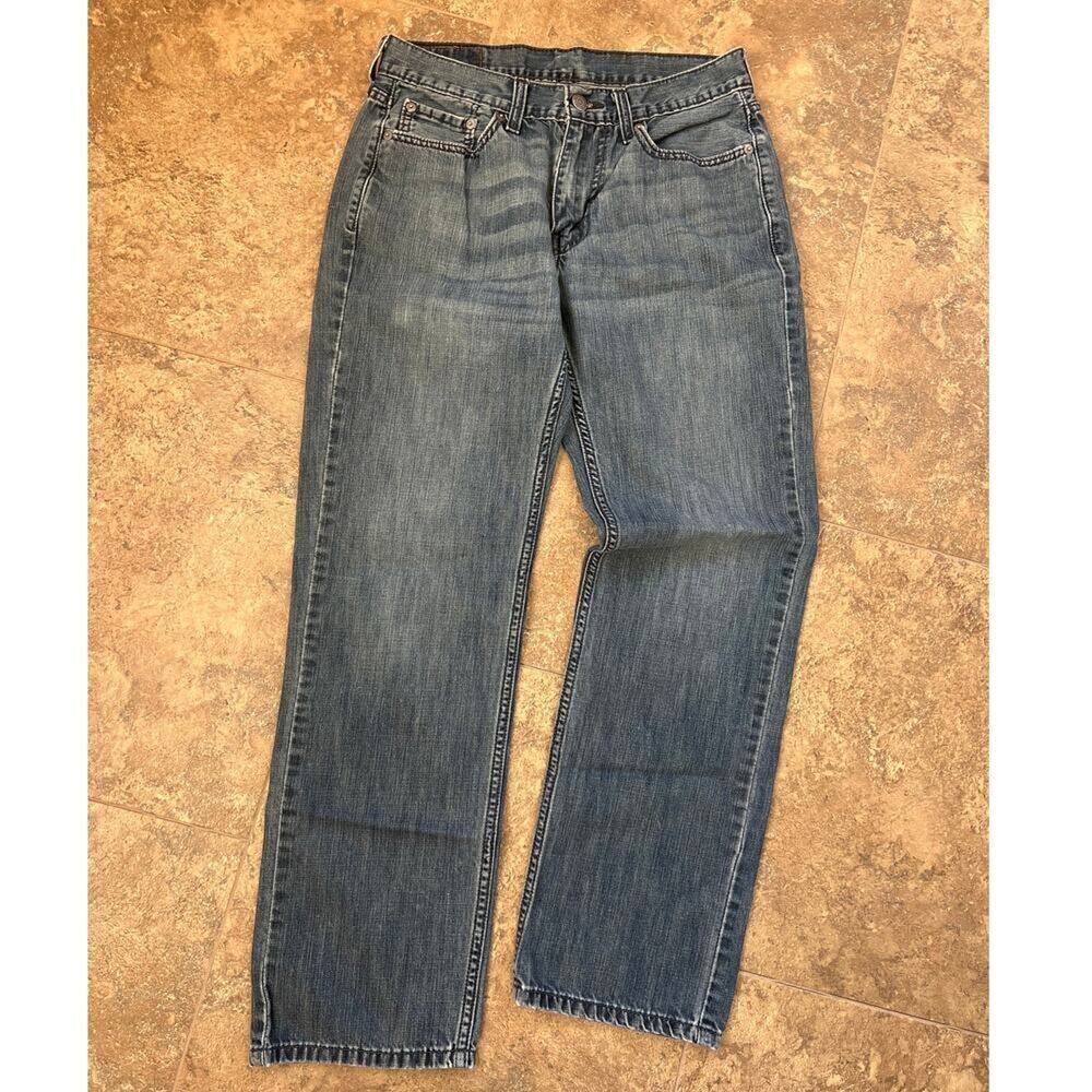 Levis Slim Straight 514 Stonewash Denim Jeans, Men's Size 30 x 30